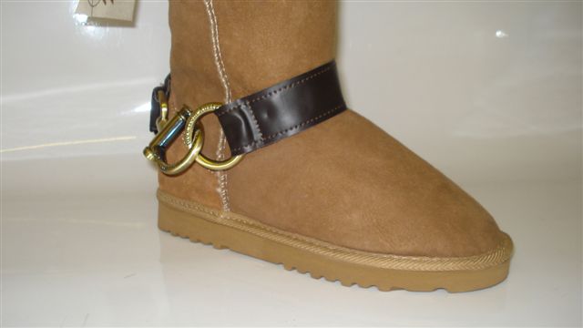 Nappa Buckle (Chocolate)